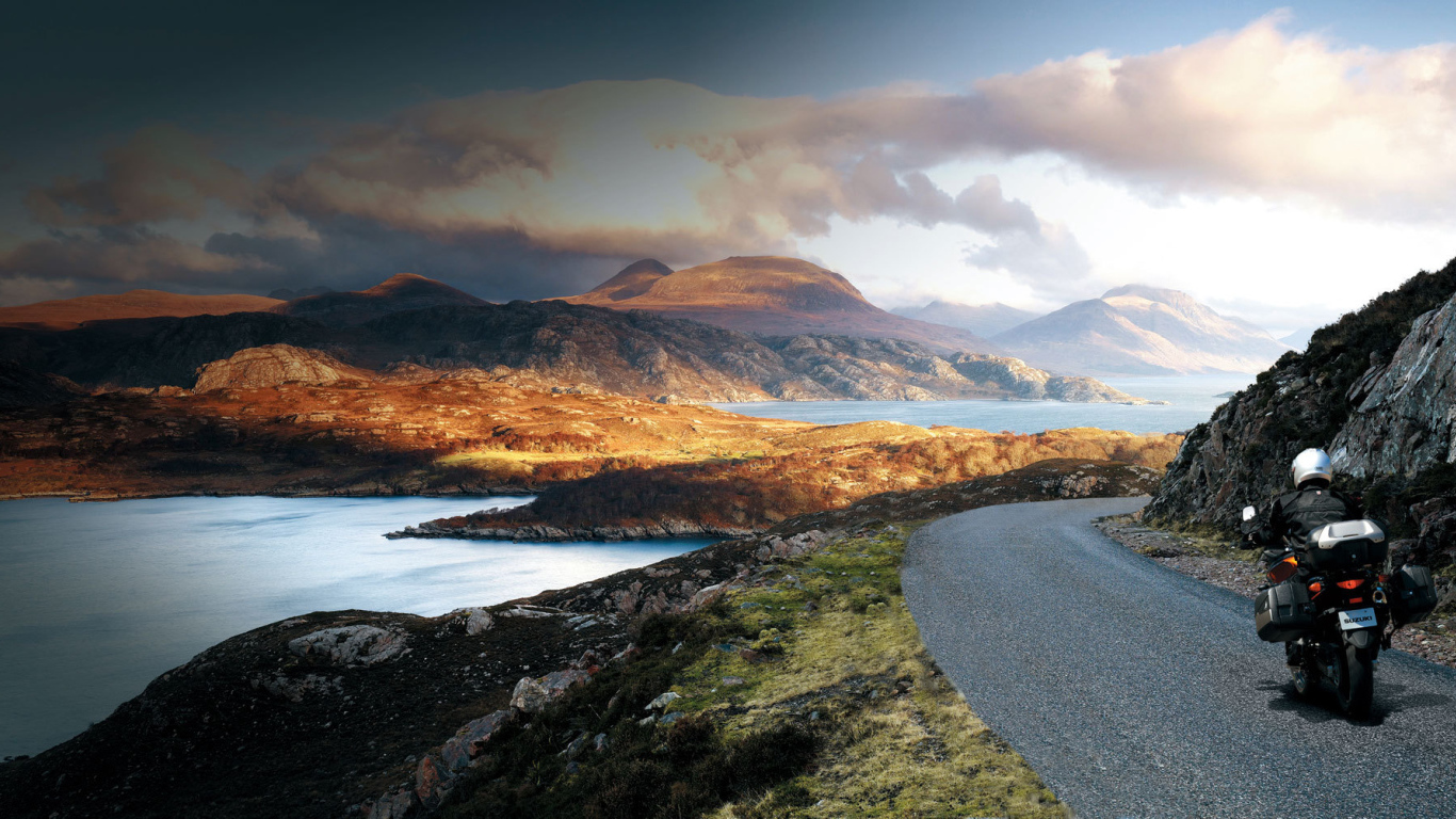 Невероятно быстрый мотоцикл Suzuki V-Storm 650 ABS