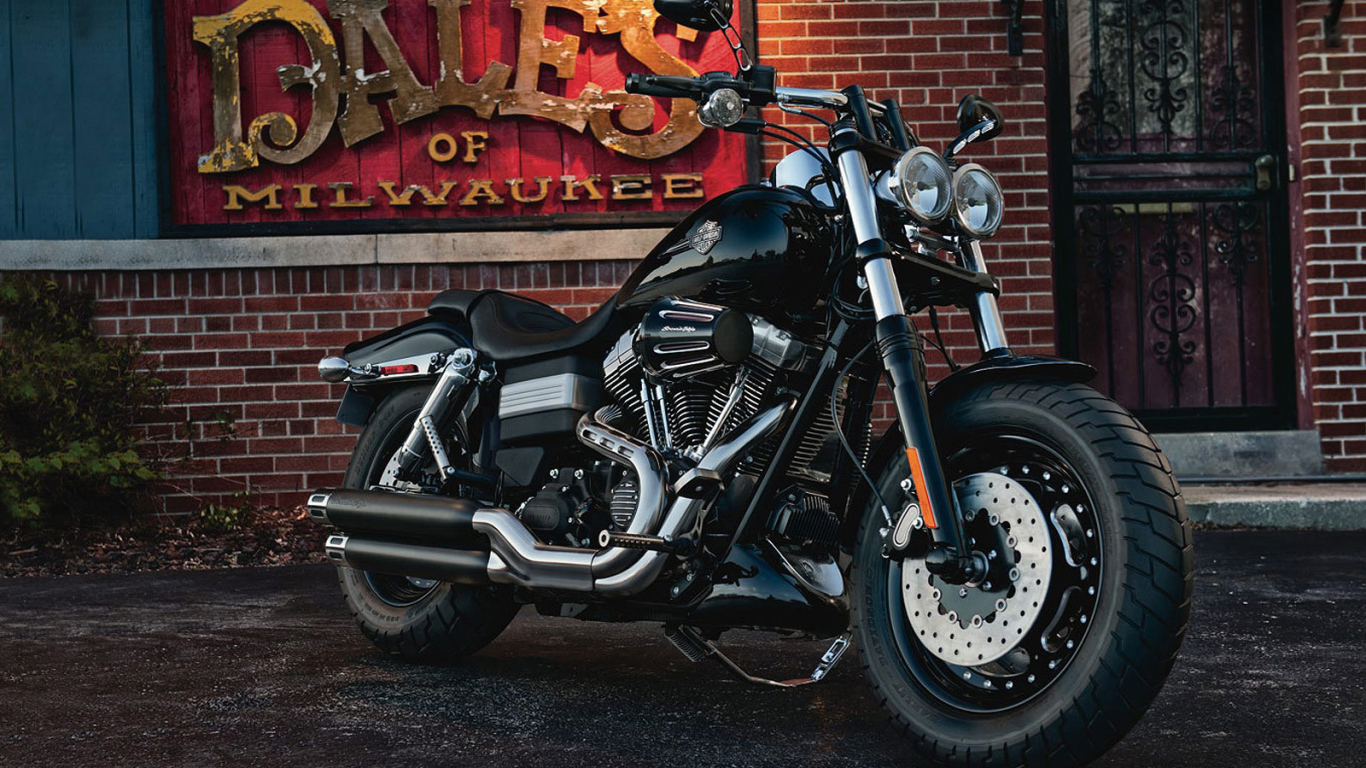 Новый мотоцикл Harley-Davidson Dyna Fat Bob
