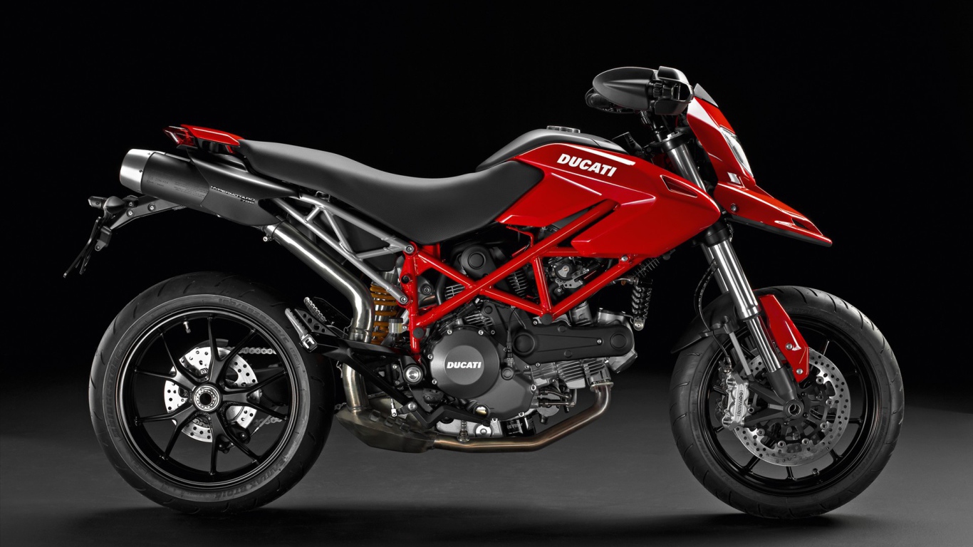 Популярный мотоцикл Ducati Hypermotard