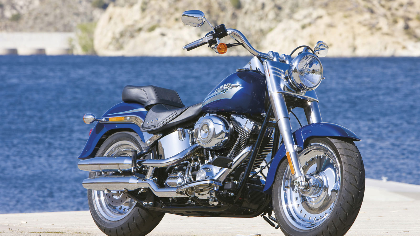 Популярный мотоцикл Harley-Davidson Fat Boy