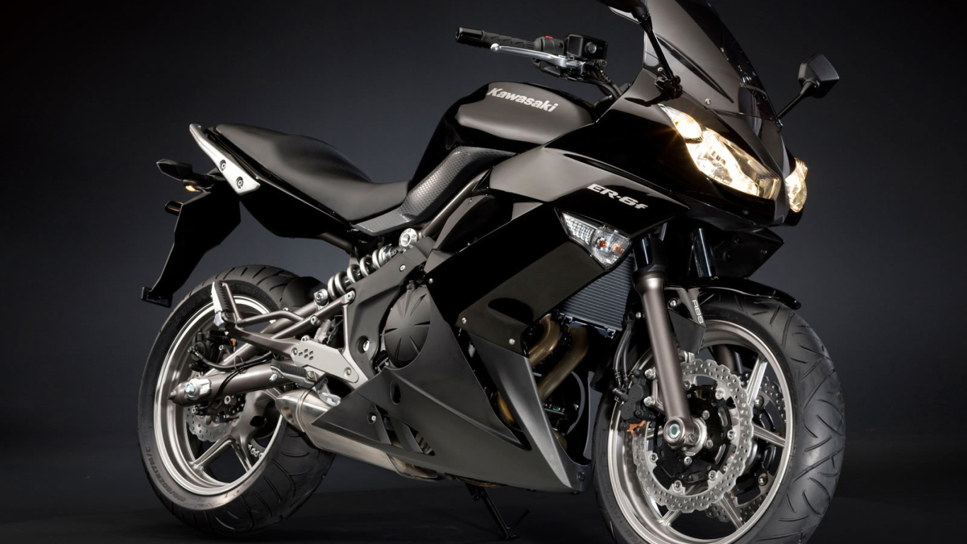 Популярный мотоцикл Kawasaki ER-6f