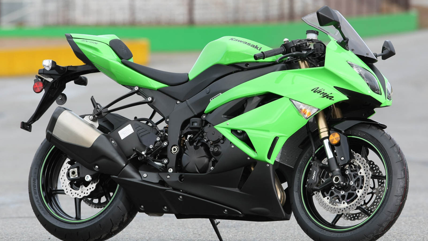 Популярный мотоцикл Kawasaki Ninja ZX-6R