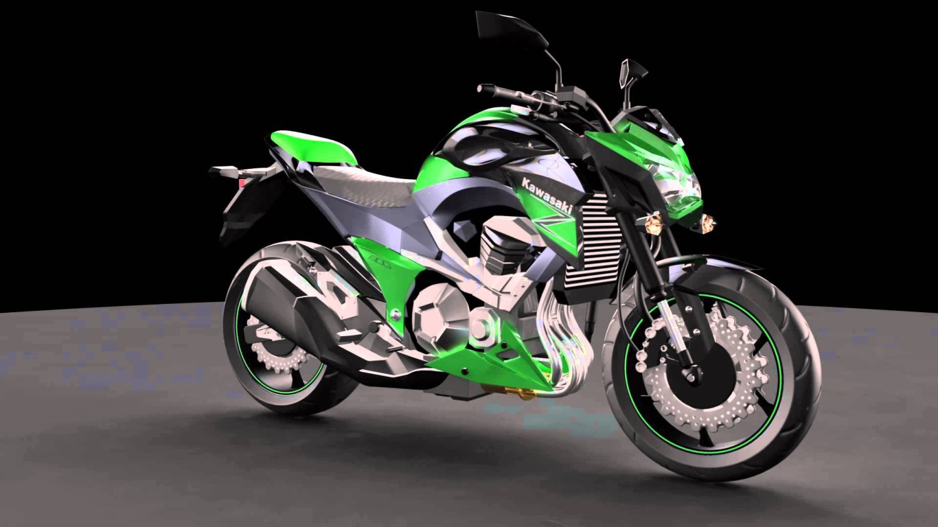 Популярный мотоцикл Kawasaki Z 800