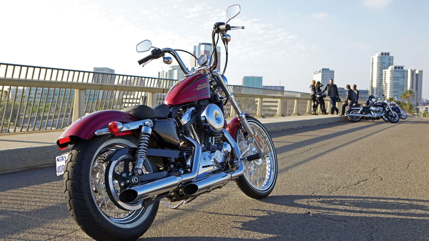 Надежный мотоцикл Harley-Davidson XL 1200V Sportster Seventy-Two