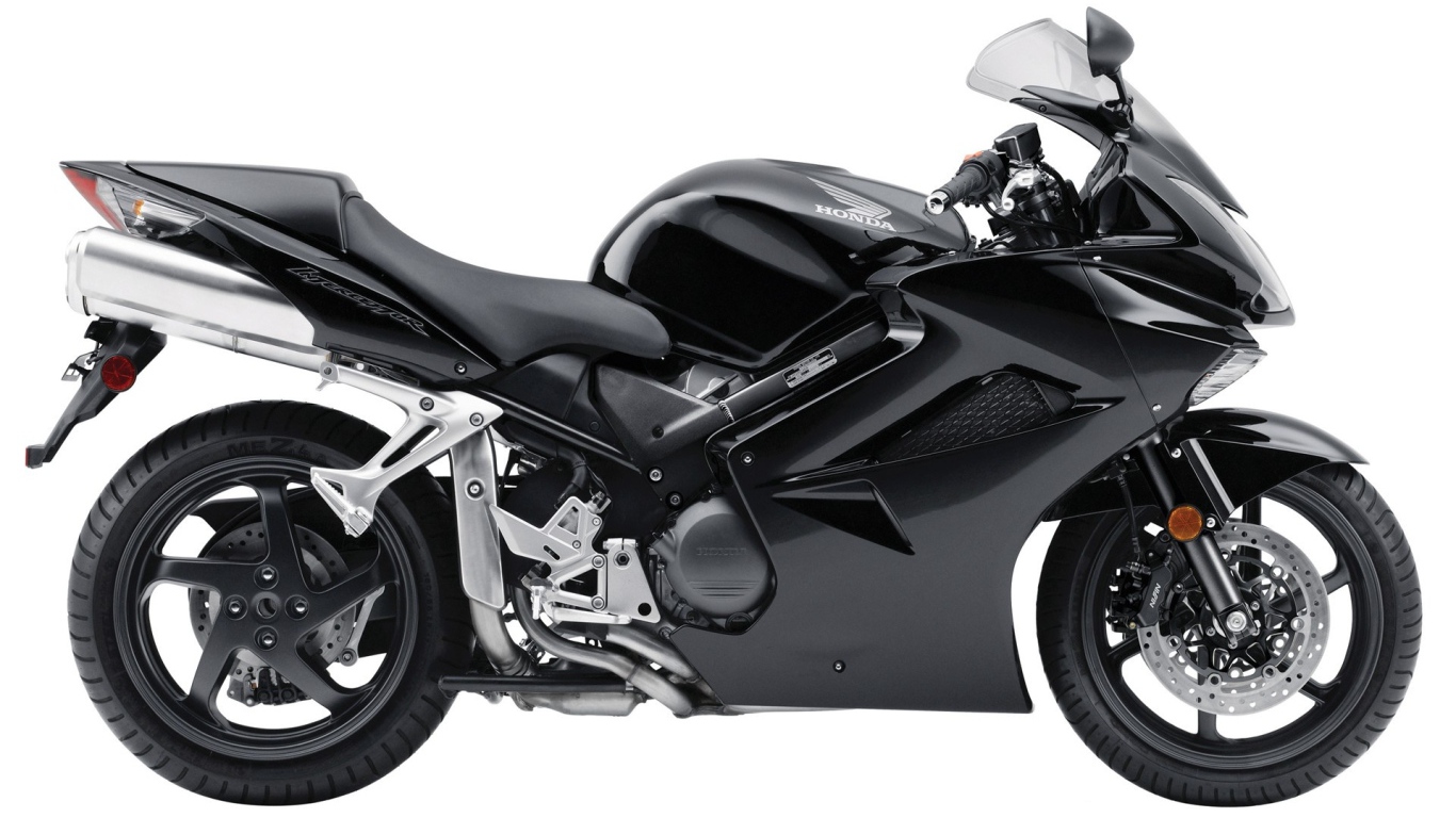 Мотоцикл Honda перехватчик черный