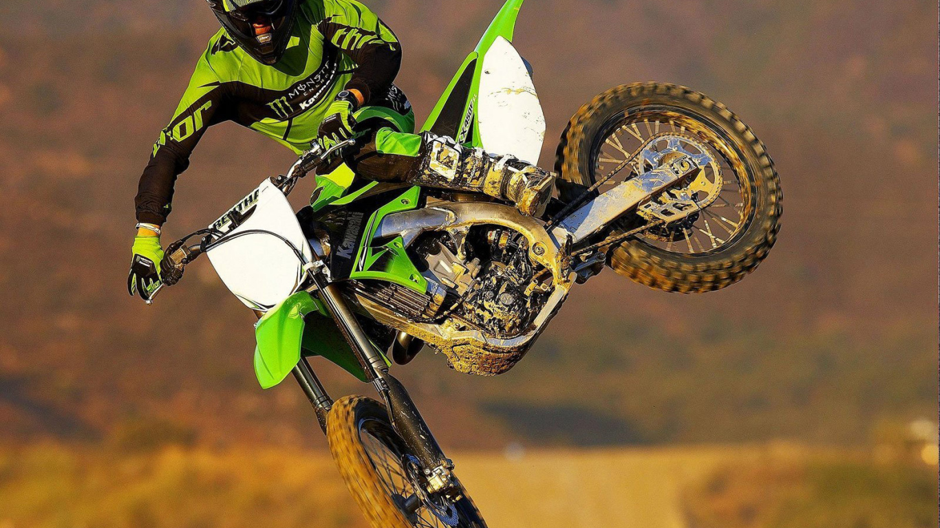 Новый надежный мотоцикл Kawasaki KX 450 F