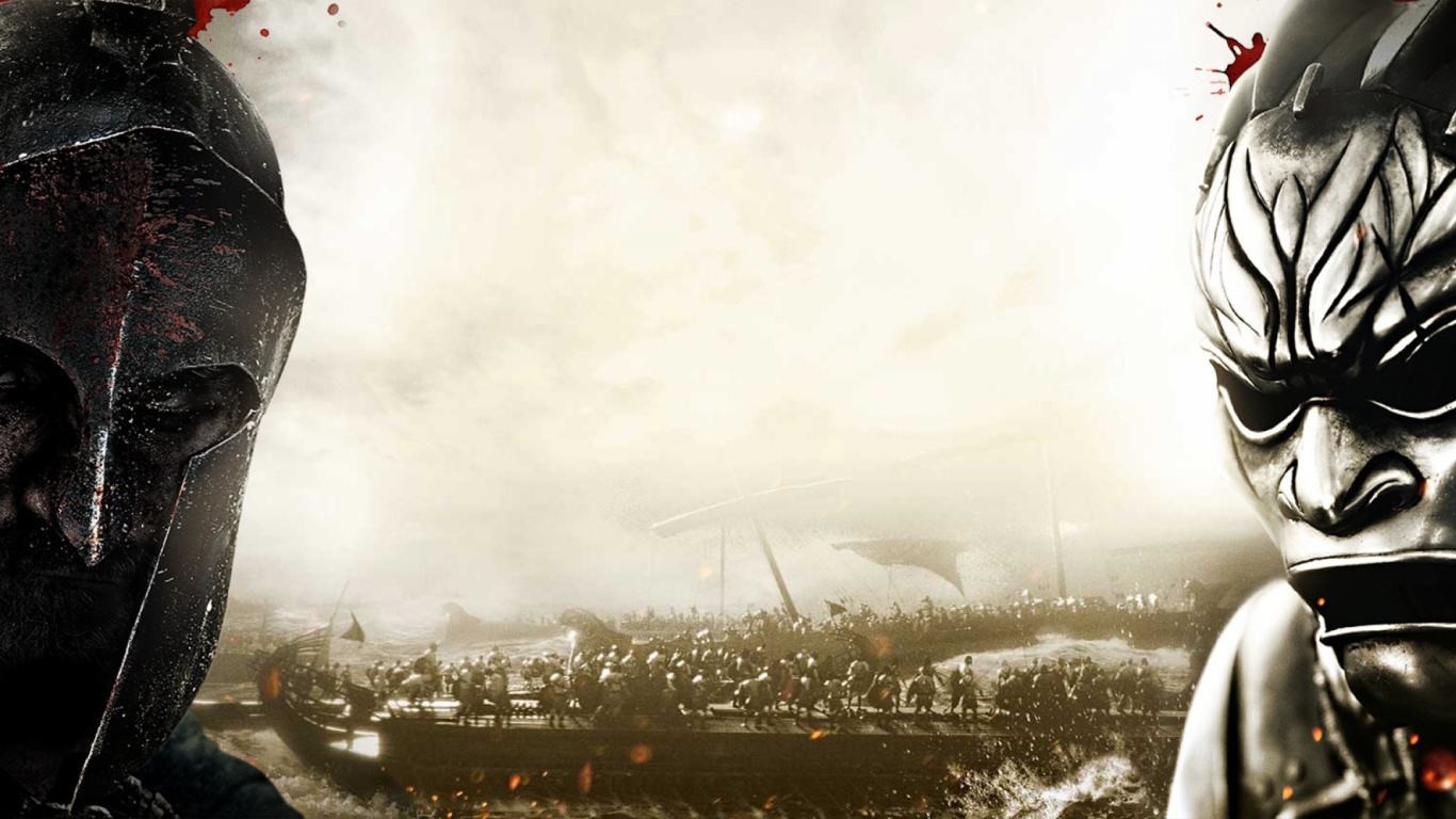 300 спартанцев: Расцвет империи два солдата