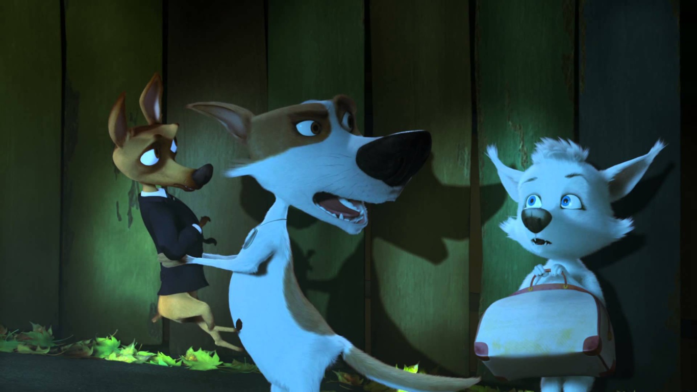 Кадр из фильма Белка и Стрелка Лунные приключения