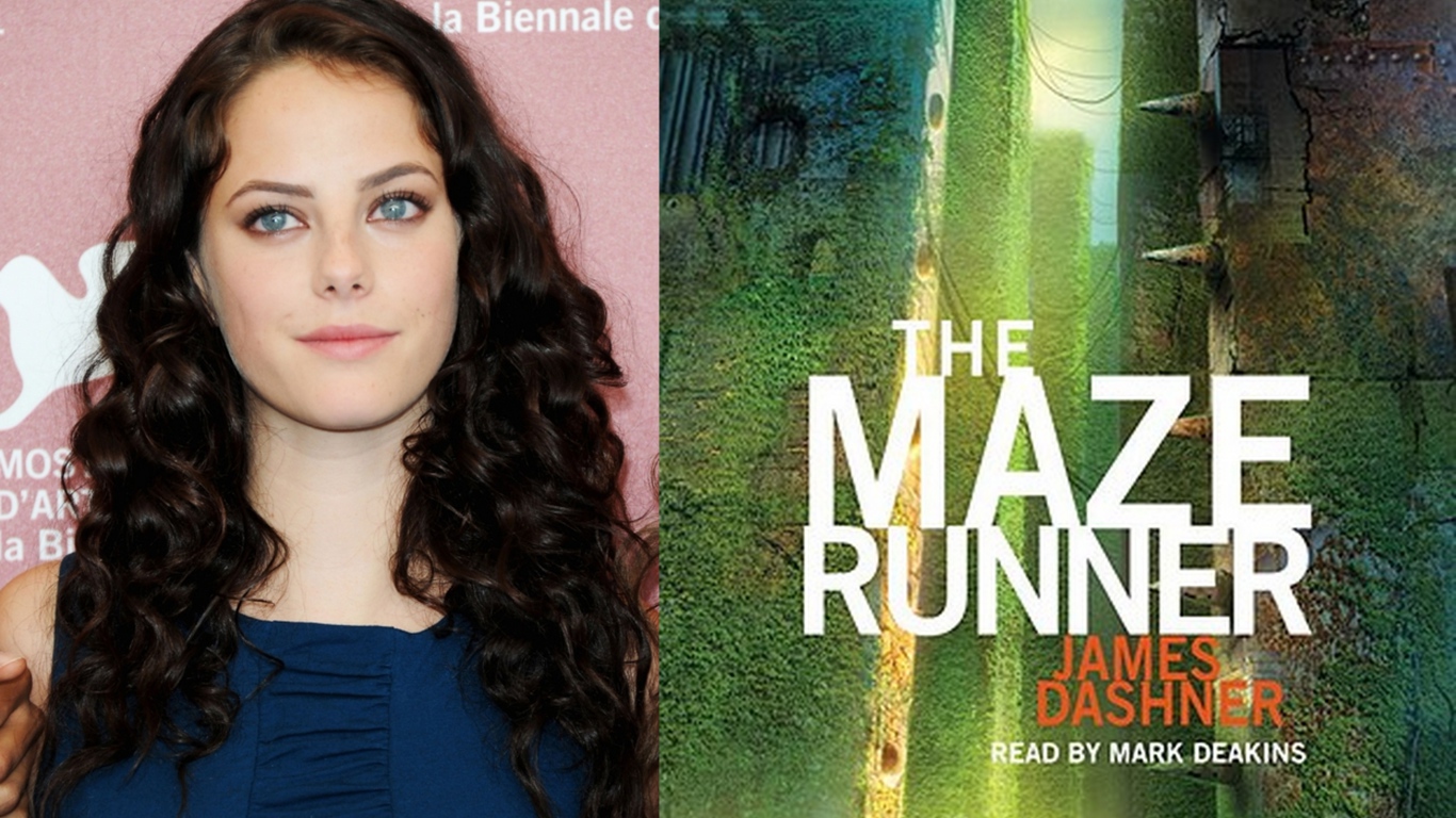 Бегущий по лабиринту милая девушка