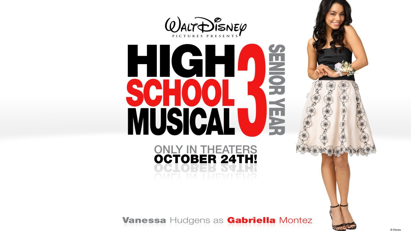 Ванесса в рекламе фильма