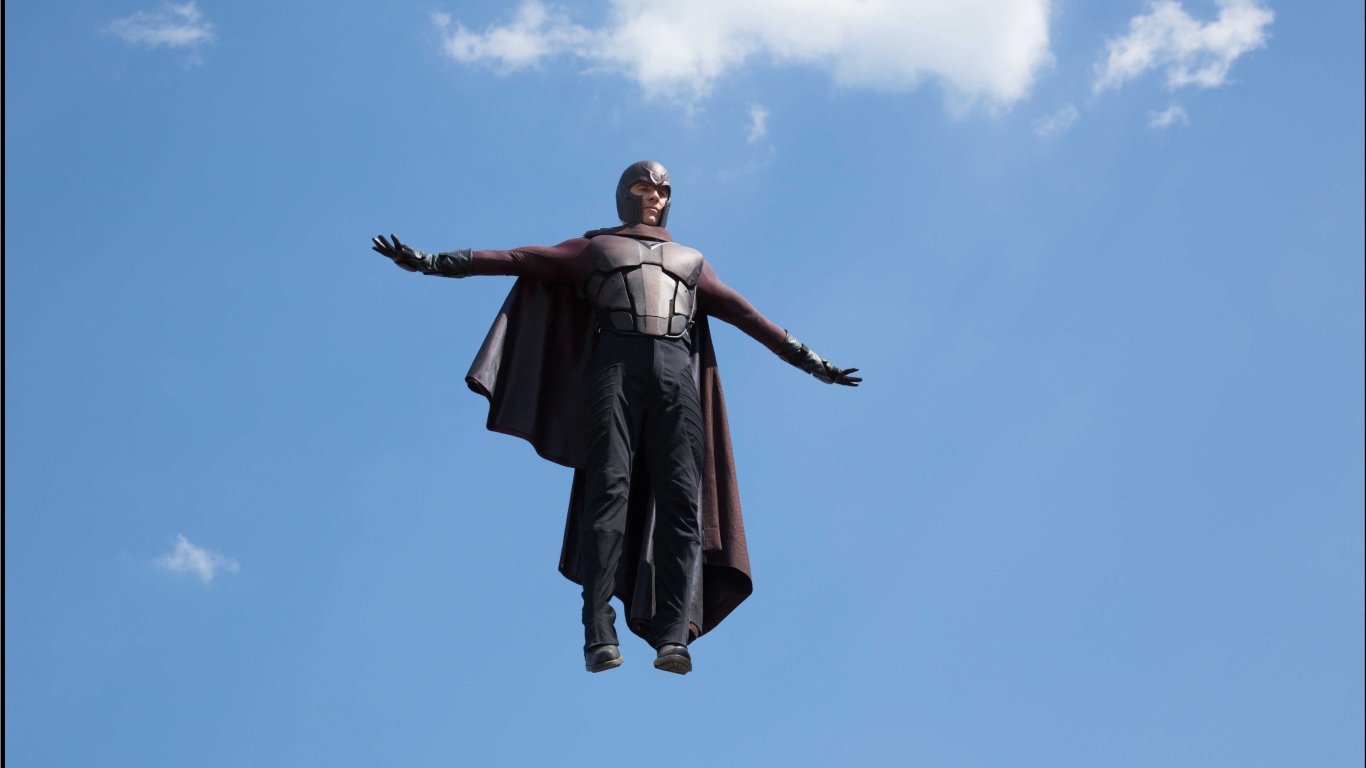 Люди Икс: Дни минувшего будущего Магнето летает