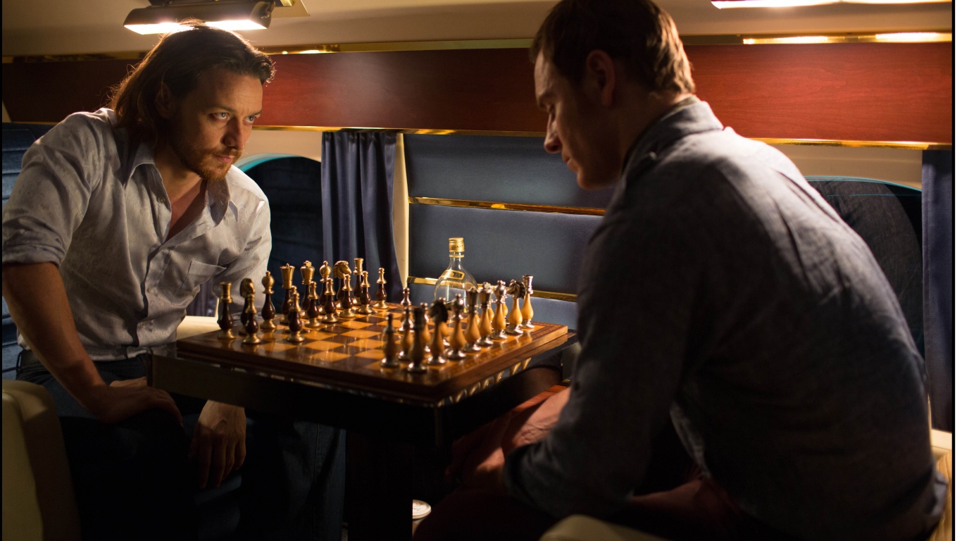 X-Men: Days of Future Past playing chess