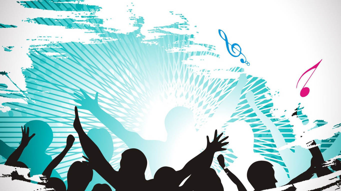 Фото яркого танцпола