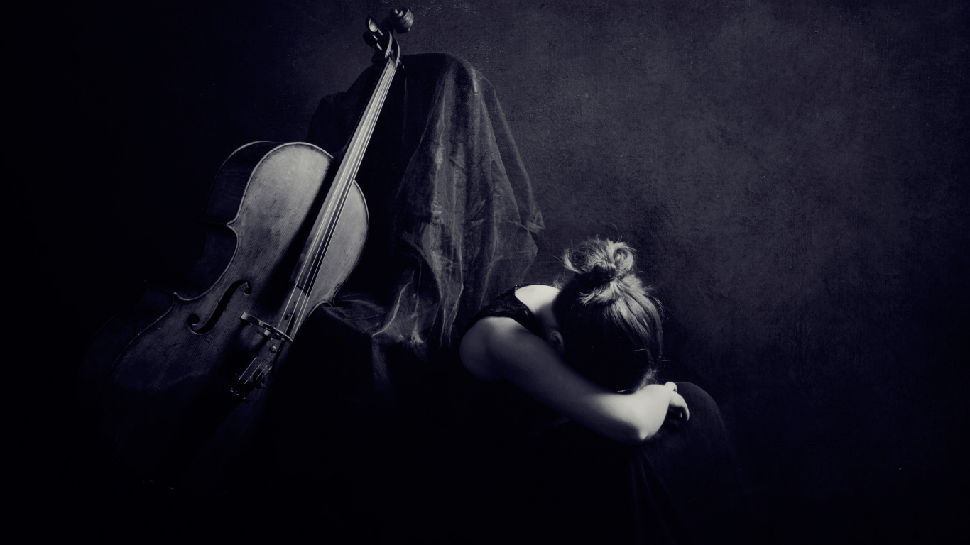 Грустная музыка виолончели