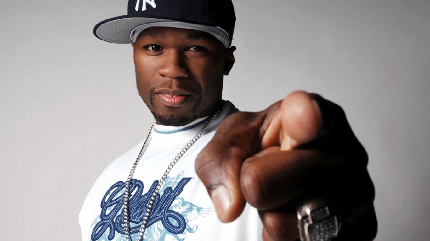 Стильный рэпер 50 Cent