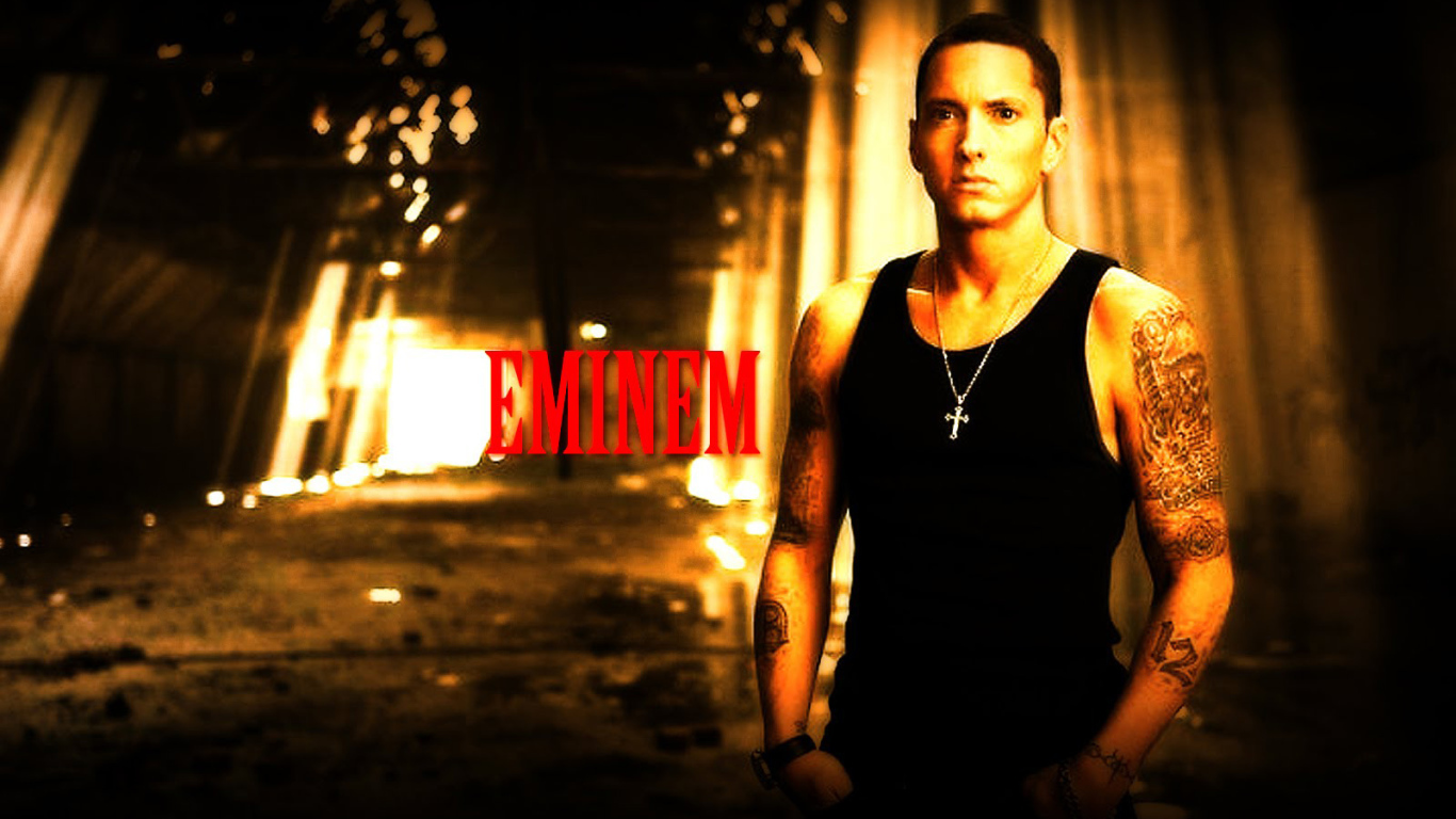 Молодой рэпер Eminem
