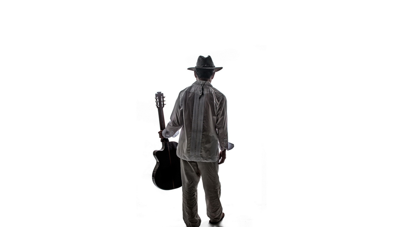 	   Man with guitar
