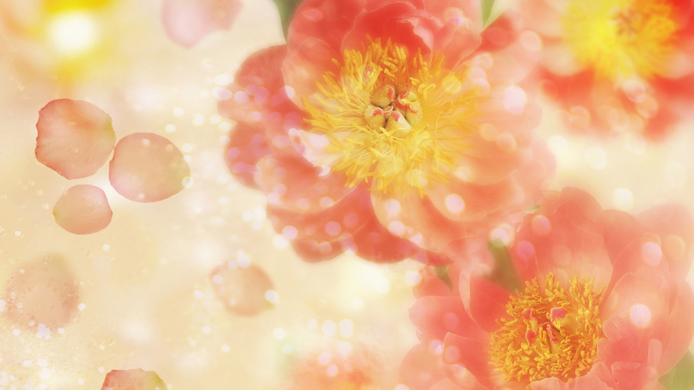 Летящие лепестки