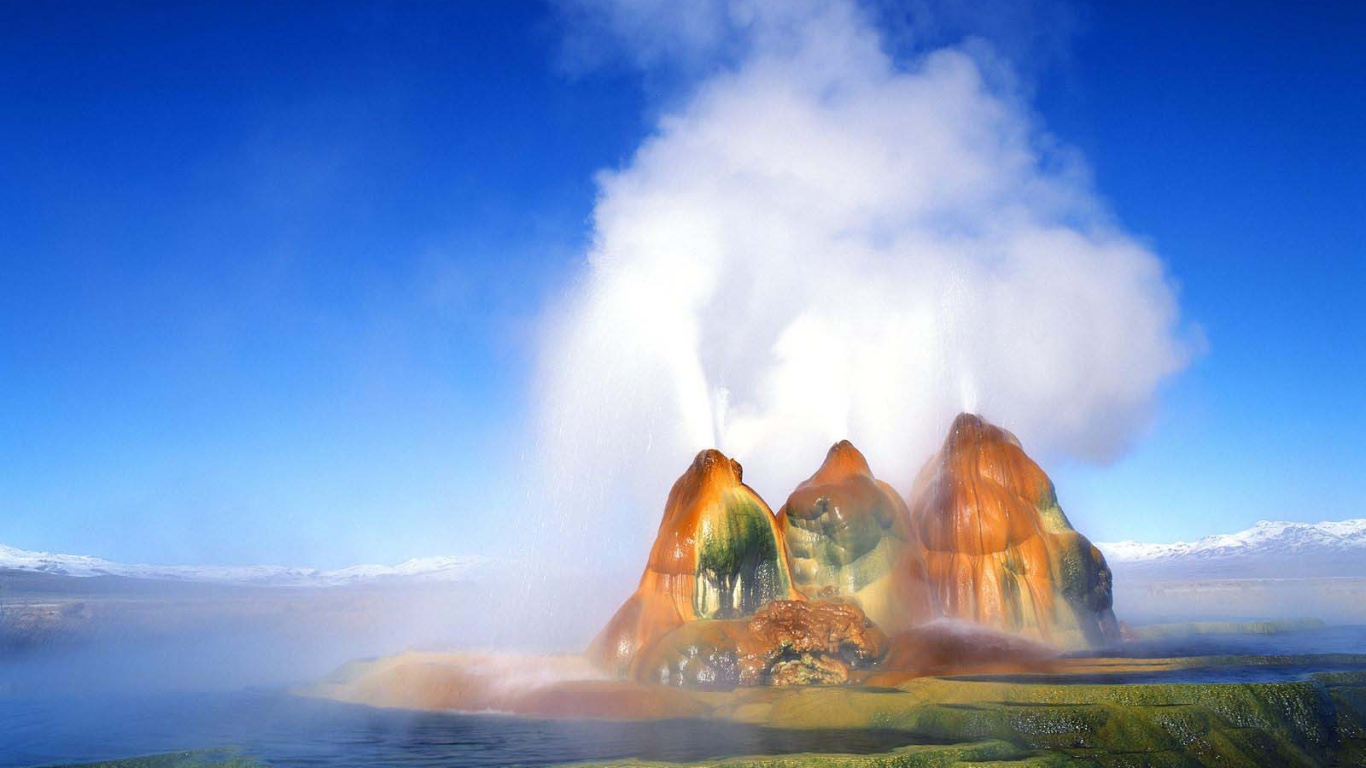 Гейзеры в Неваде США