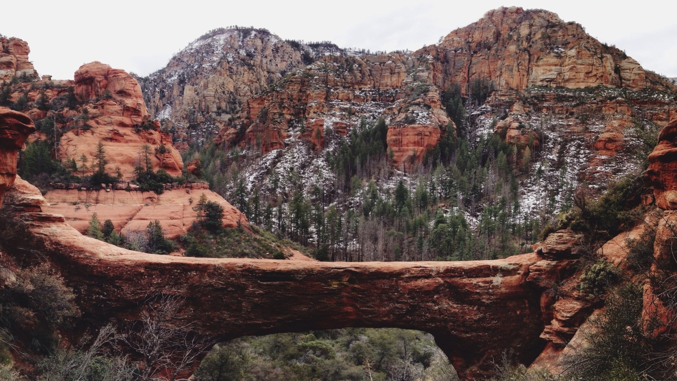 Мост через ущелье