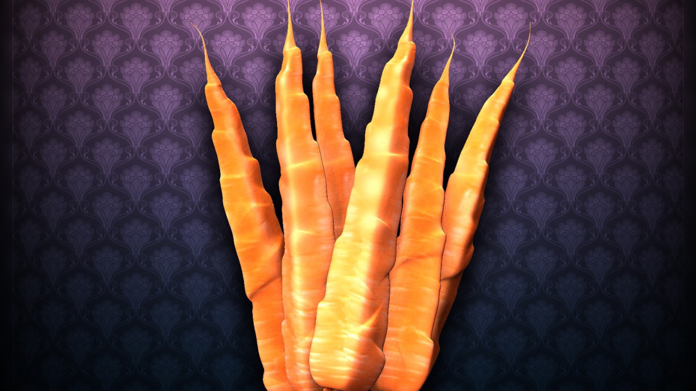 Букет из моркови