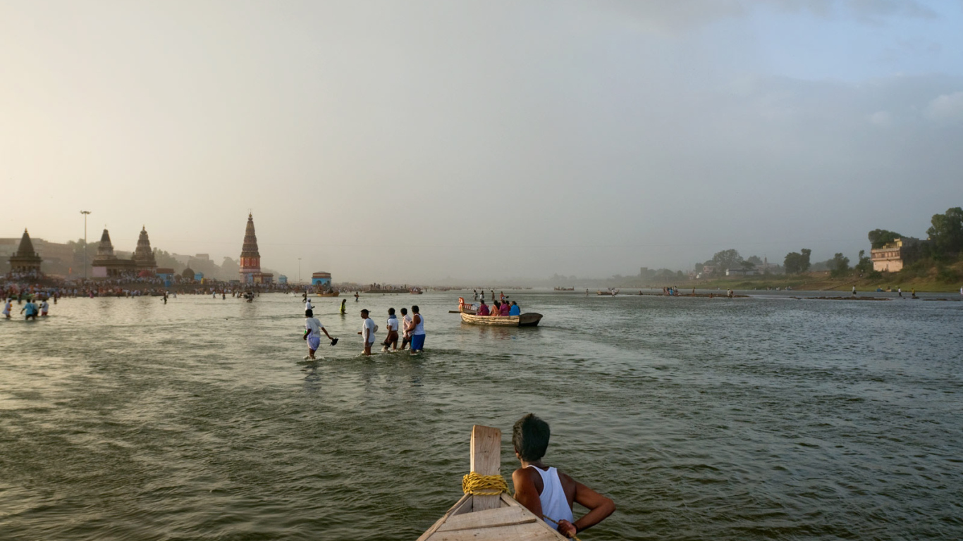 Река в Индии