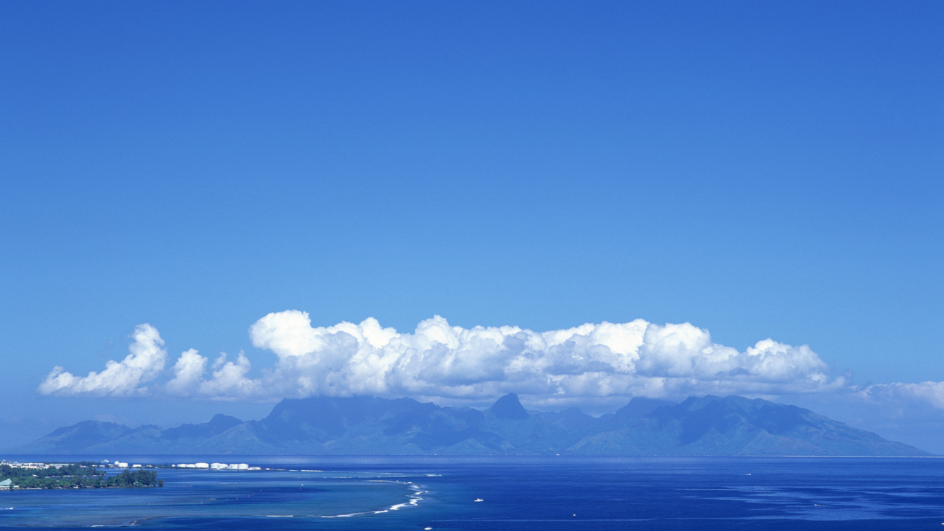 Голубые горы за морем