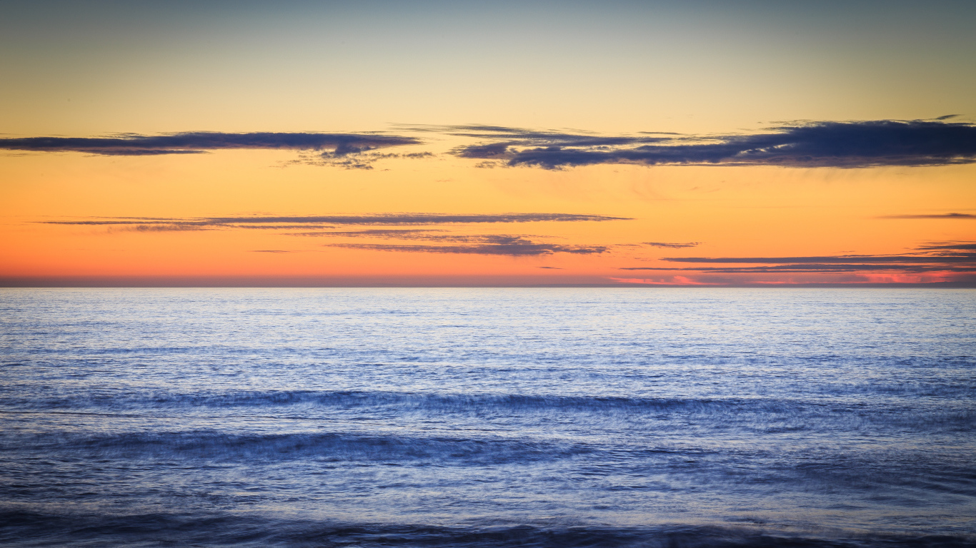 Закат с мыса Араго, Орегон, США