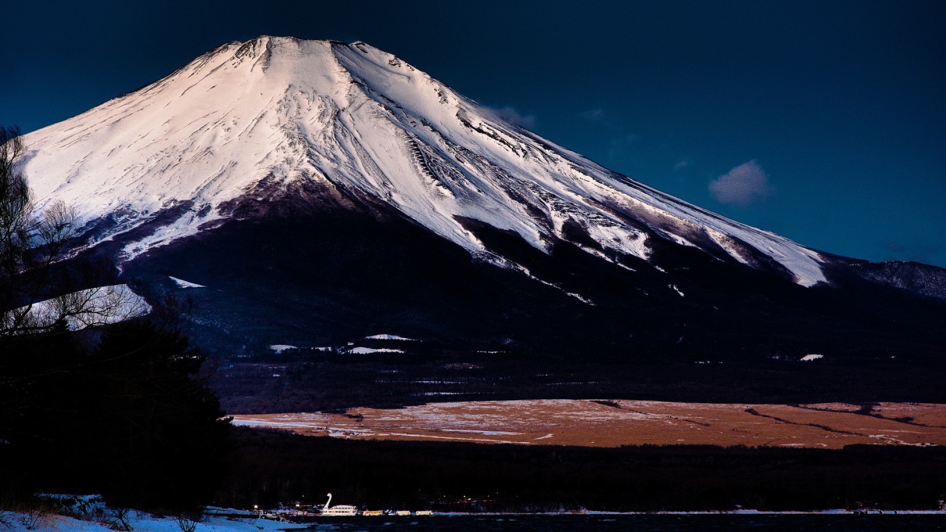Фудзияма древний вулкан