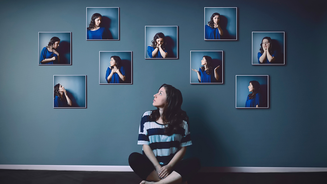 Разные эмоции на фото