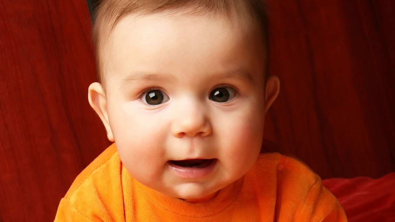 Милый ребенок крупным планом