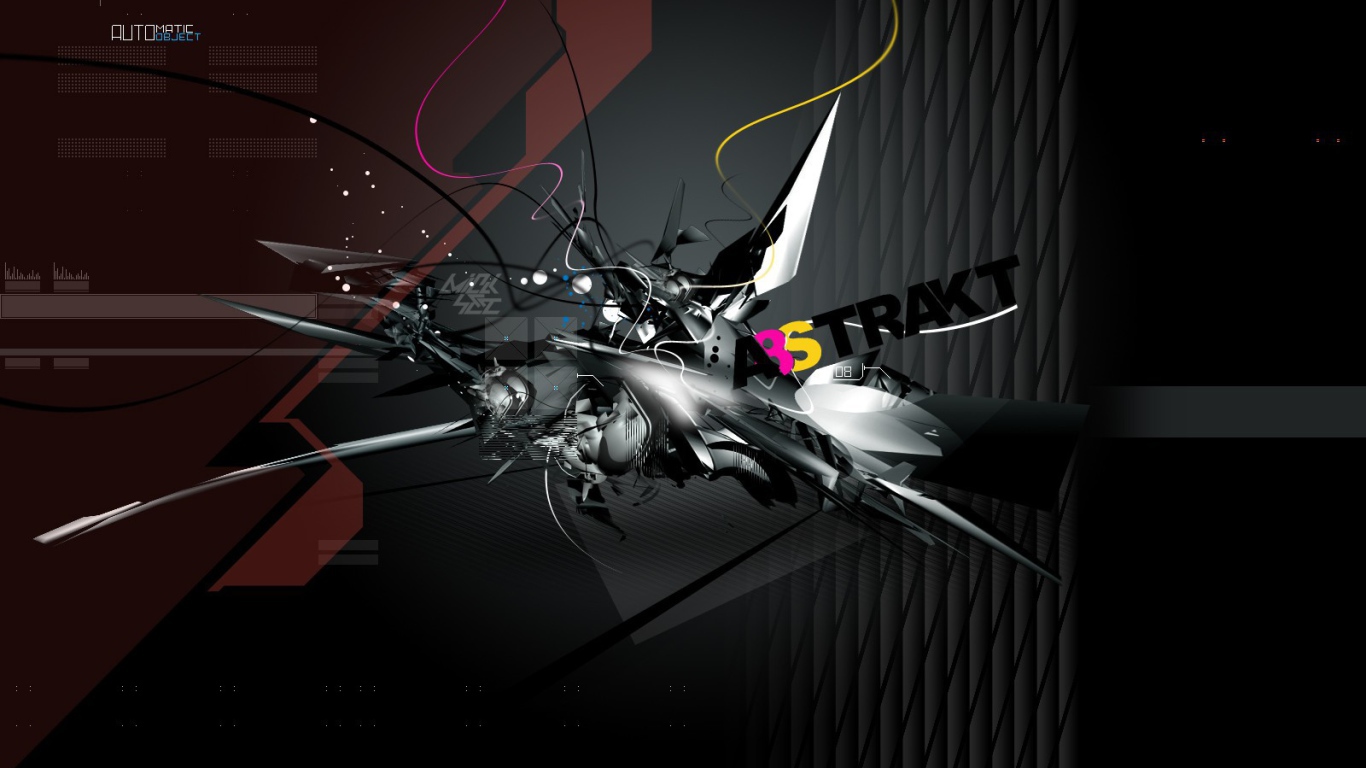 Абстрактный цифровой рисунок