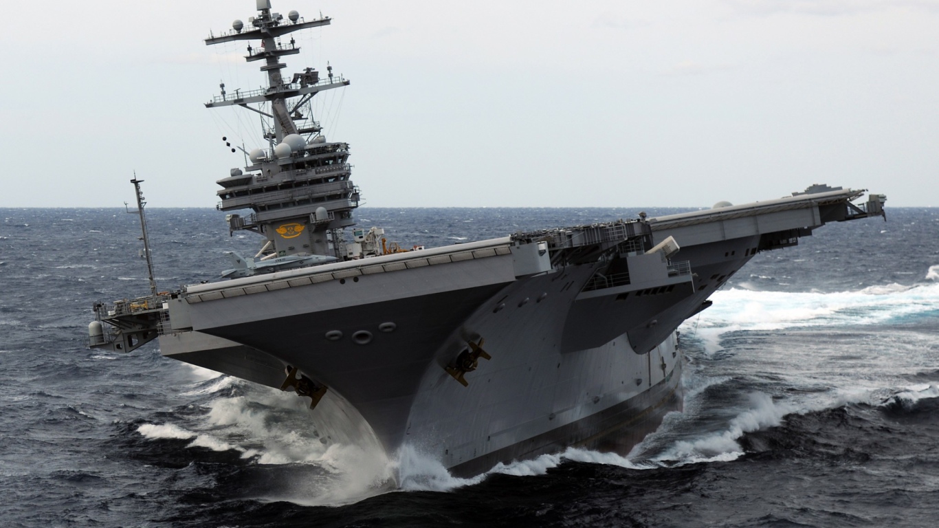 Крен авианосца