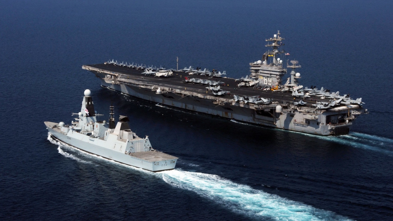 Два корабля ВМФ США