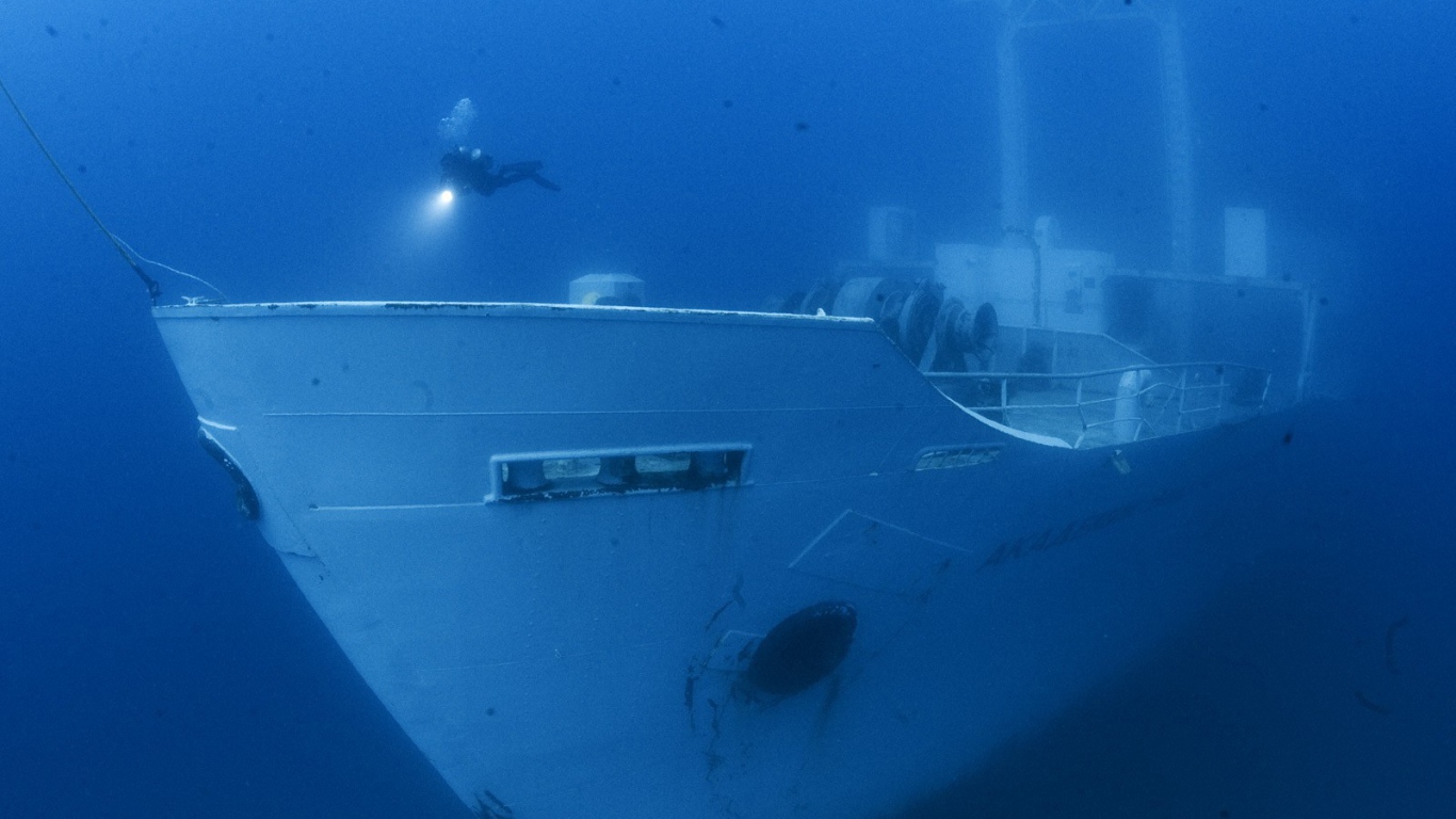 Затонувший корабль