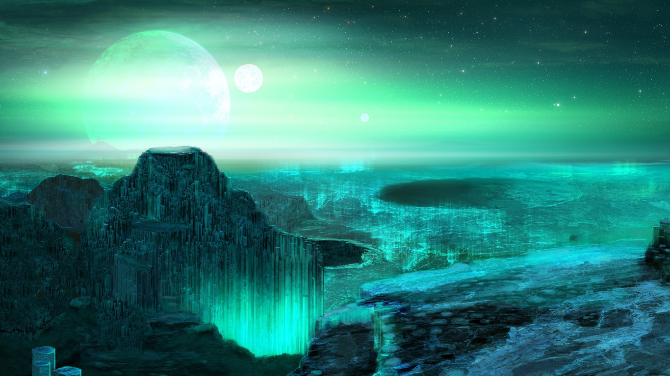 Мертвый ледяной мир