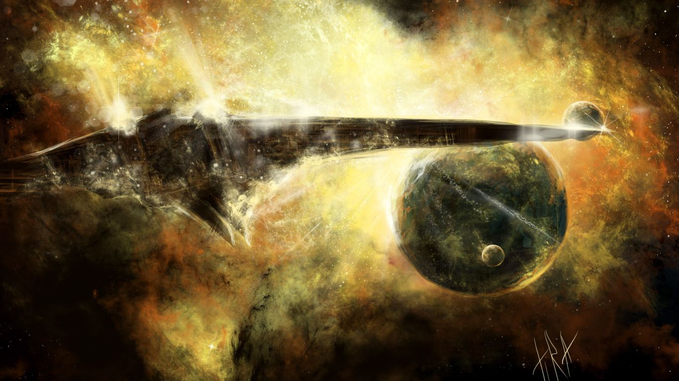 Полет космического корабля