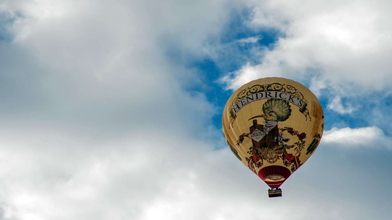 Воздушный шар с рисунком