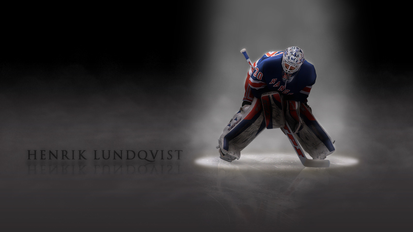 Хенрик Лундквист на льду