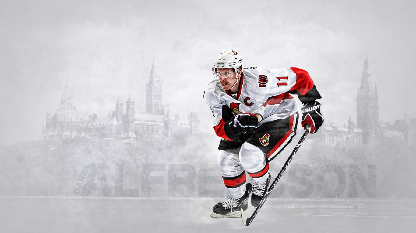 Hockey player Ottawa Erik Karlsson