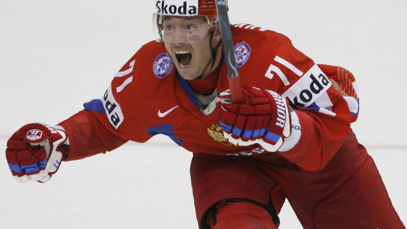 Хоккеист Лос-Анджелес Рейнджерс Илья Ковальчук