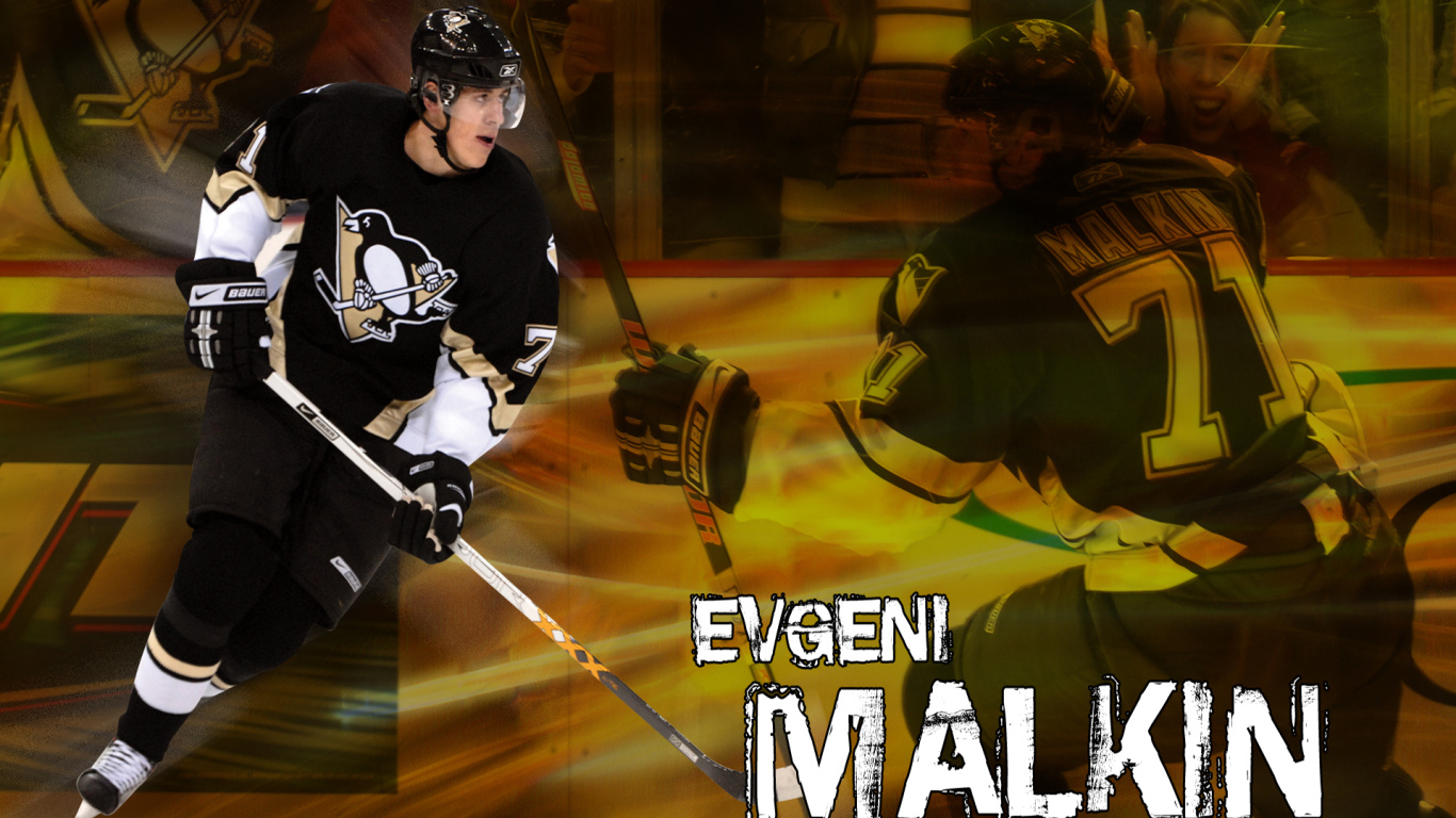 Хоккеист Евгений Малкин