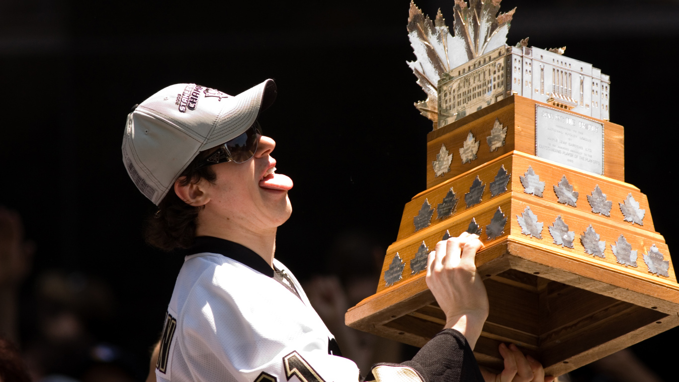 Игрок Питтсбурга Евгений Малкин