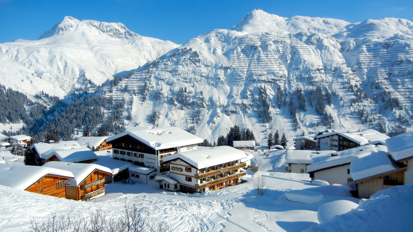 Гостиница на горнолыжном курорте Лех, Австрия