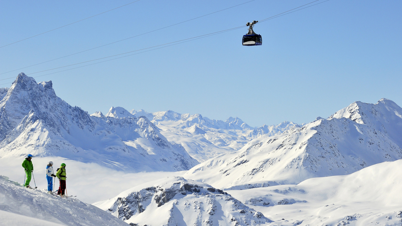 Зимний отдых на горнолыжном курорте Сант Антон, Австрия