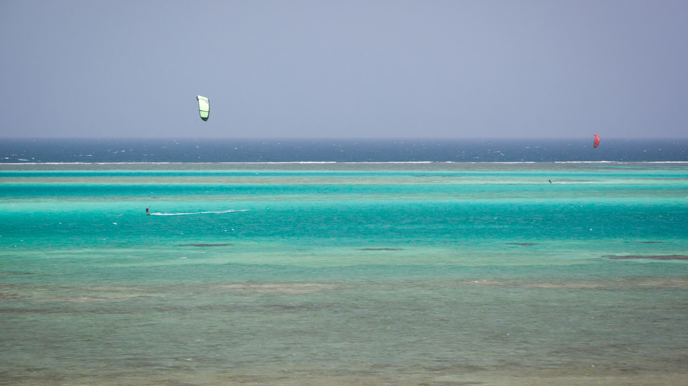 Голубая лагуна на курорте Марса Алам, Египет