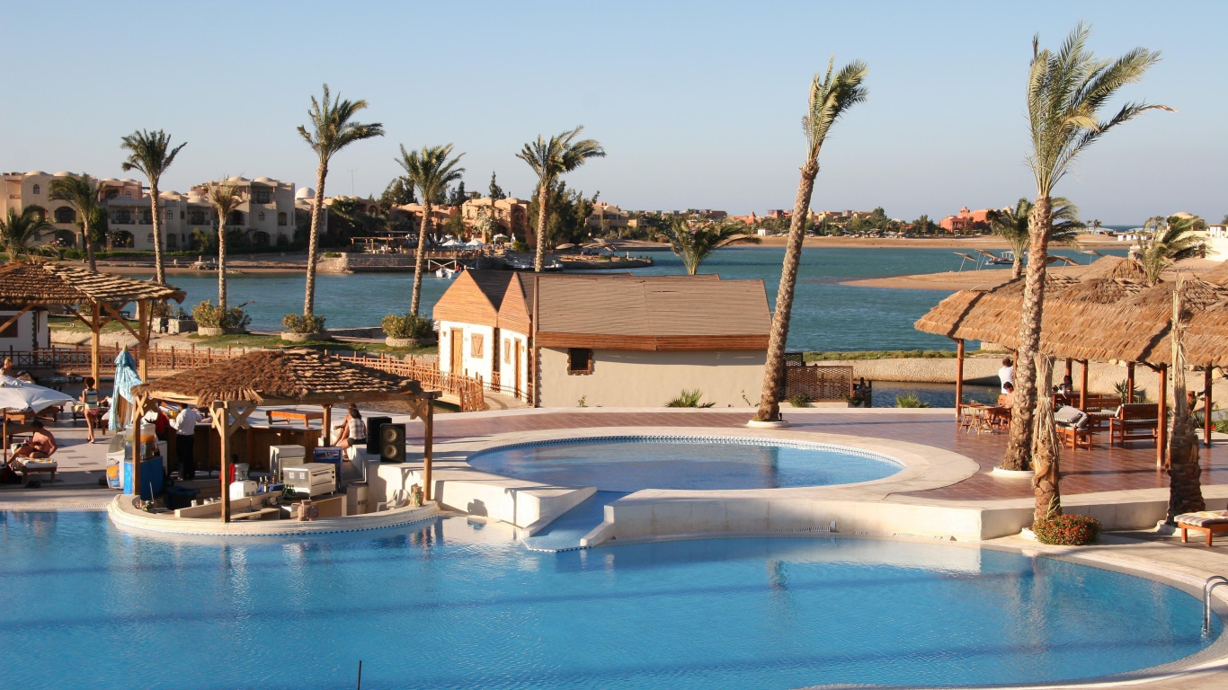 Зимний отдых на курорте Эль Гуна, Египет