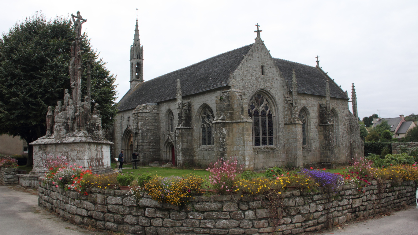 Церковь в Бретань, Франция