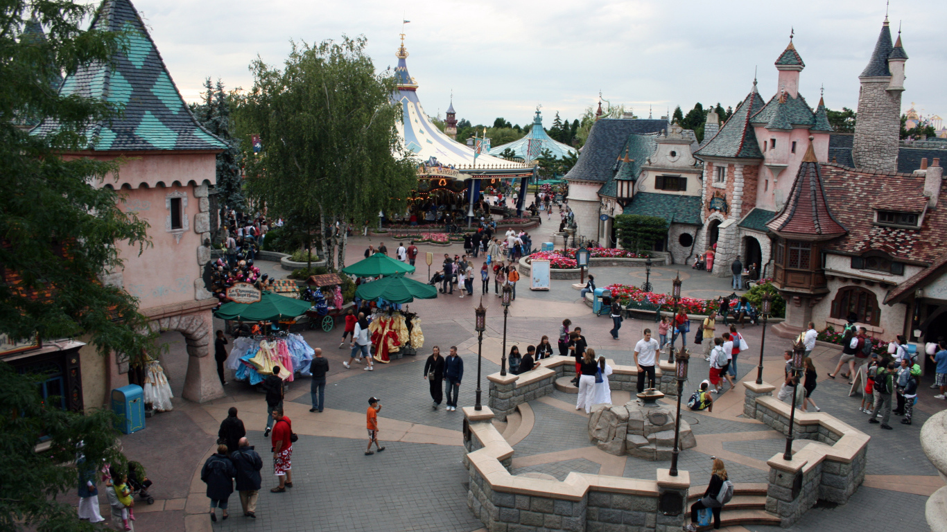 Отдых в Диснейленде, Франция