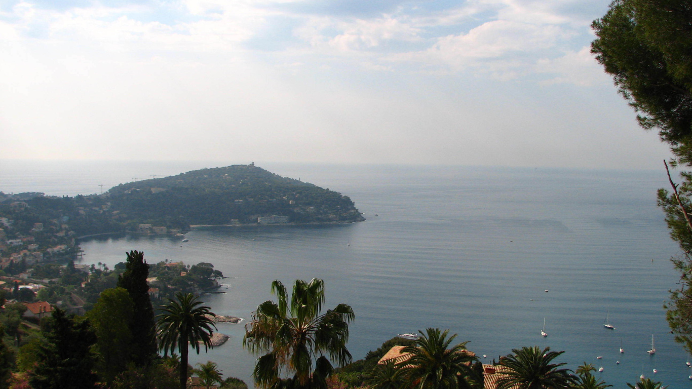 Полуостров на курорте Сен-Жан-Кап-Ферра, Франция